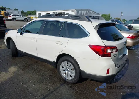 2016 Subaru Outback 2.5I Premium из США, поврежденный, VIN 4S4BSBDCXG3200908